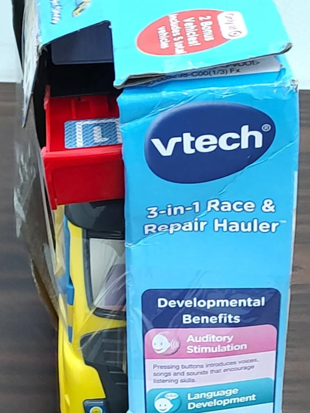 LPN - VTech 3-in-1 Race & Repair Hauler Toy Truck